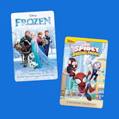 Bestsellers Frozen and Marvel Spidey