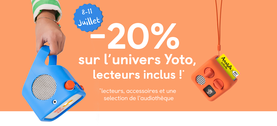Du 8 au 11 juillet, profitez de -20% sur nos lecteurs, une selecion de cartes ET nos accessoires.