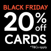 20% off cards