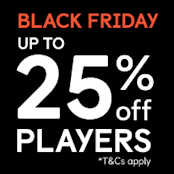 up to 25% off players