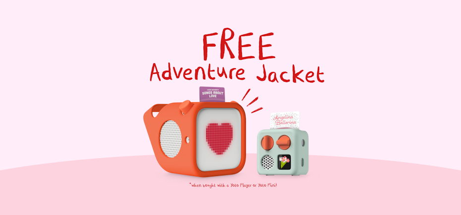 Free protective adventure jacket with purchase of player or mini