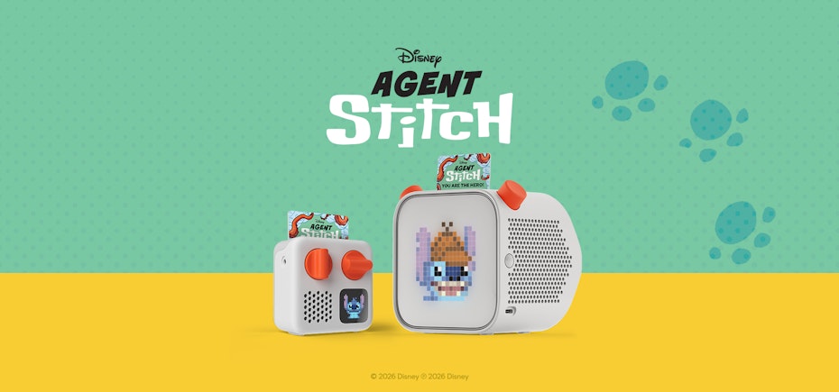 Agent Stitch, now on Yoto!