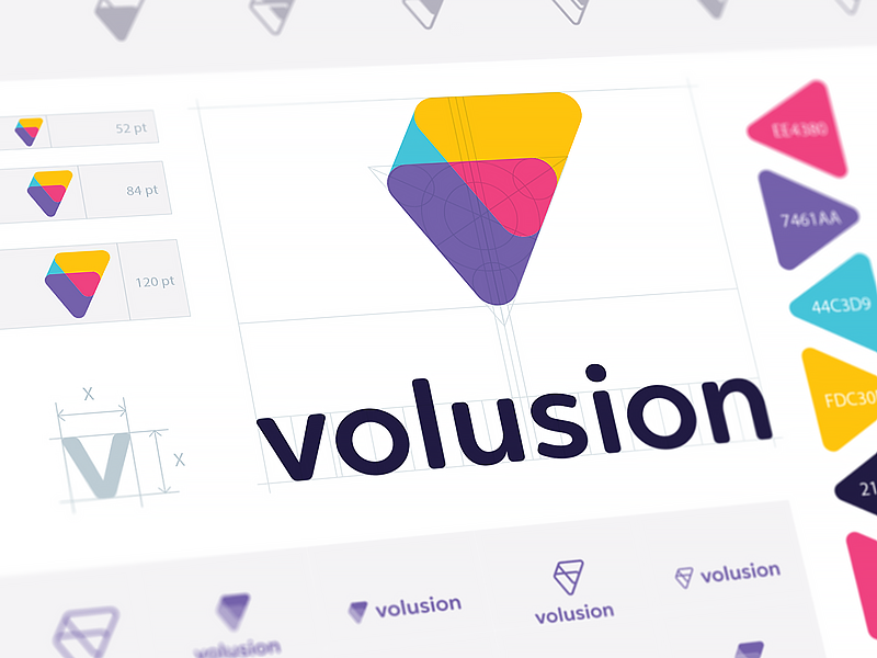 Volusion logo grid