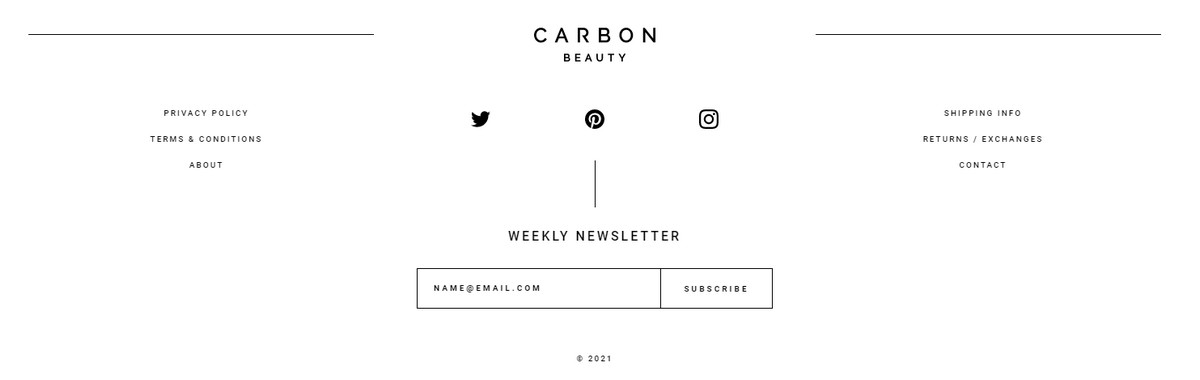 Carbon beauty