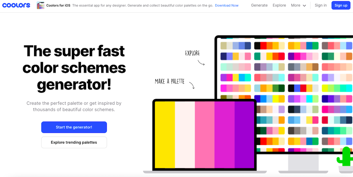 web design color scheme generator
