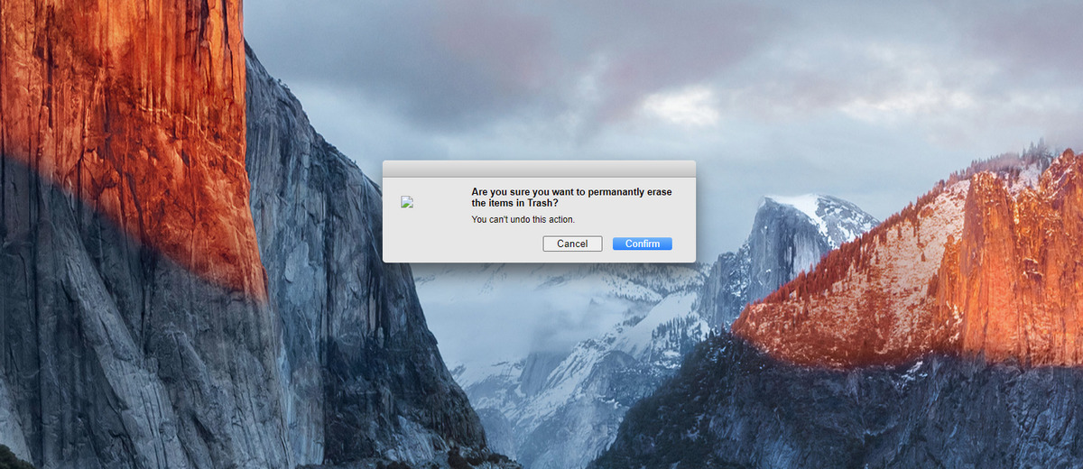 Modal in OS X