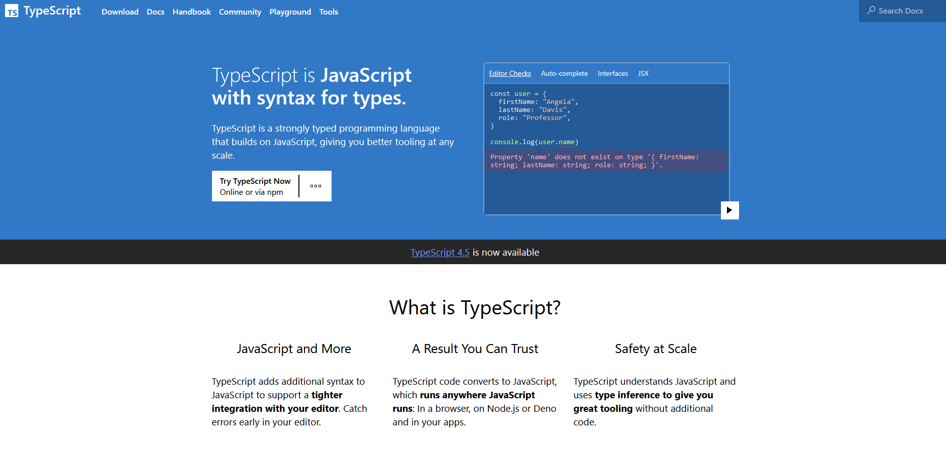 Typescript