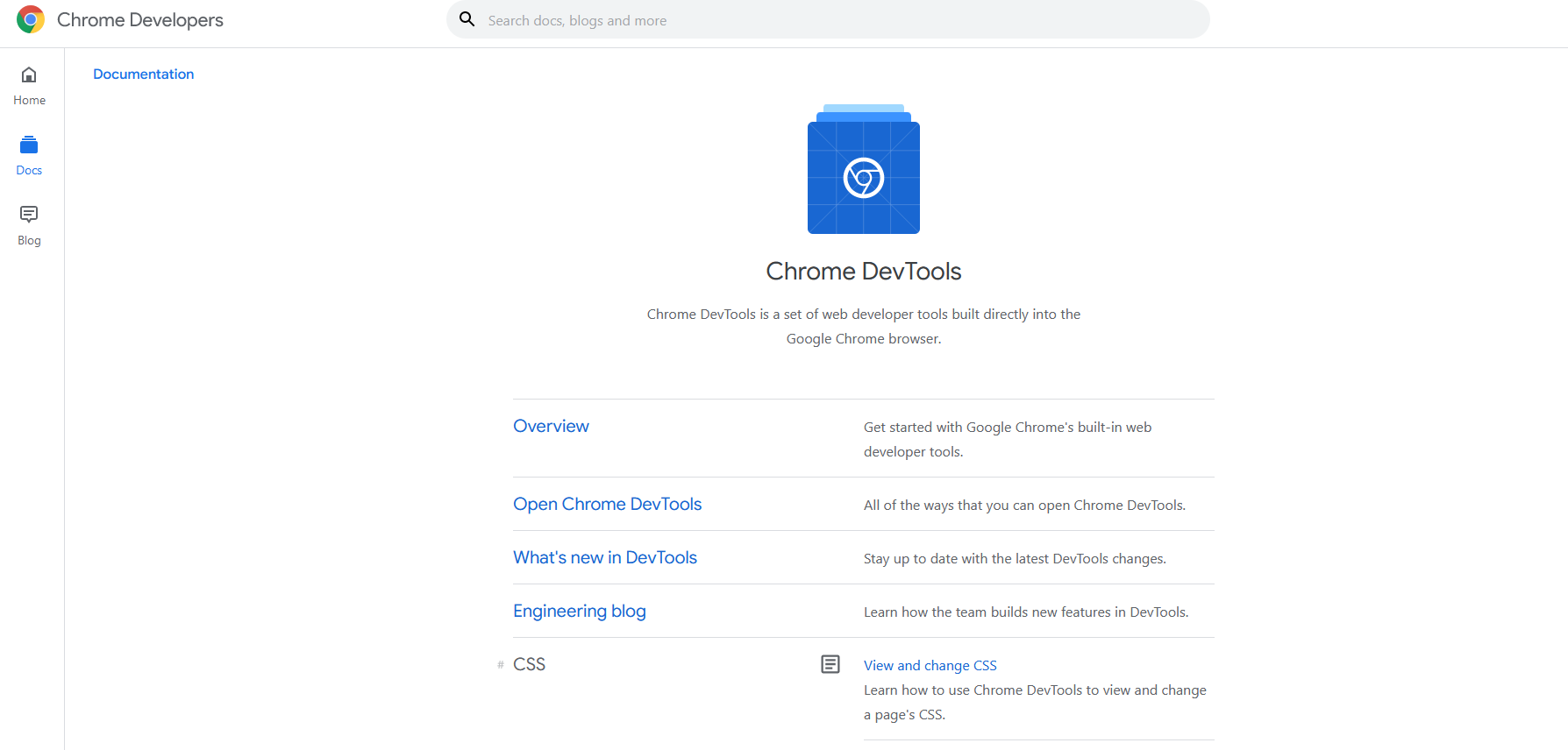 ChromeDev Tools