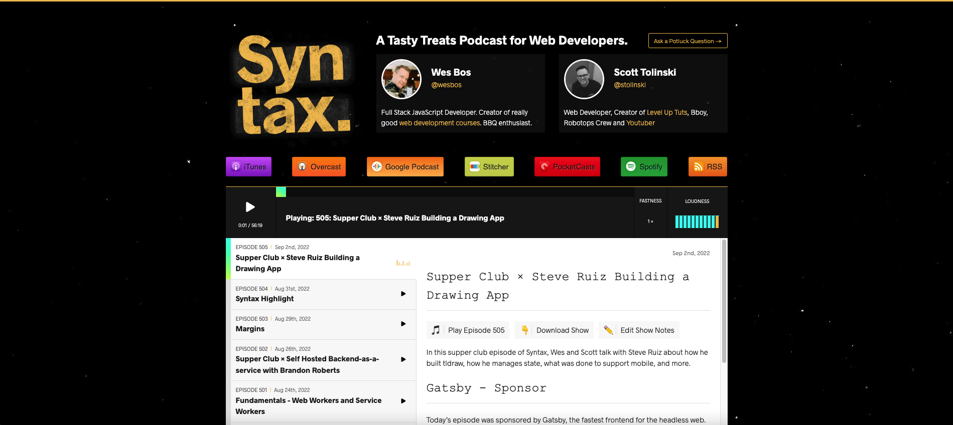 Syntax Podcast