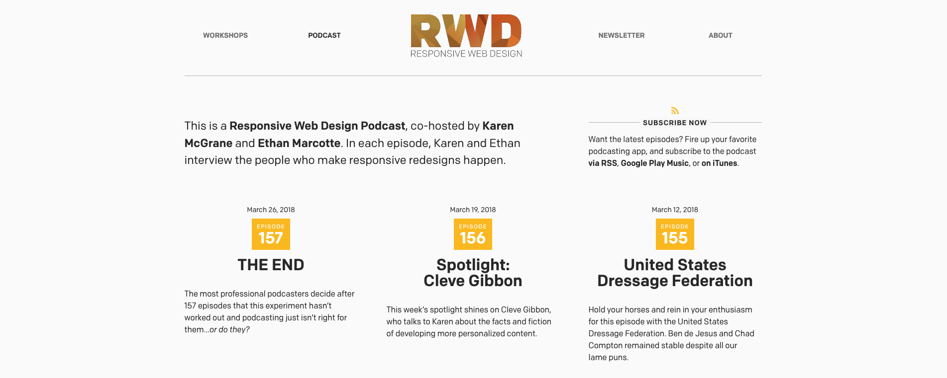 Responsive Web Design Podcast