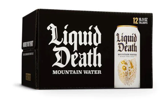 Liquid Death’s 12-bottle black box