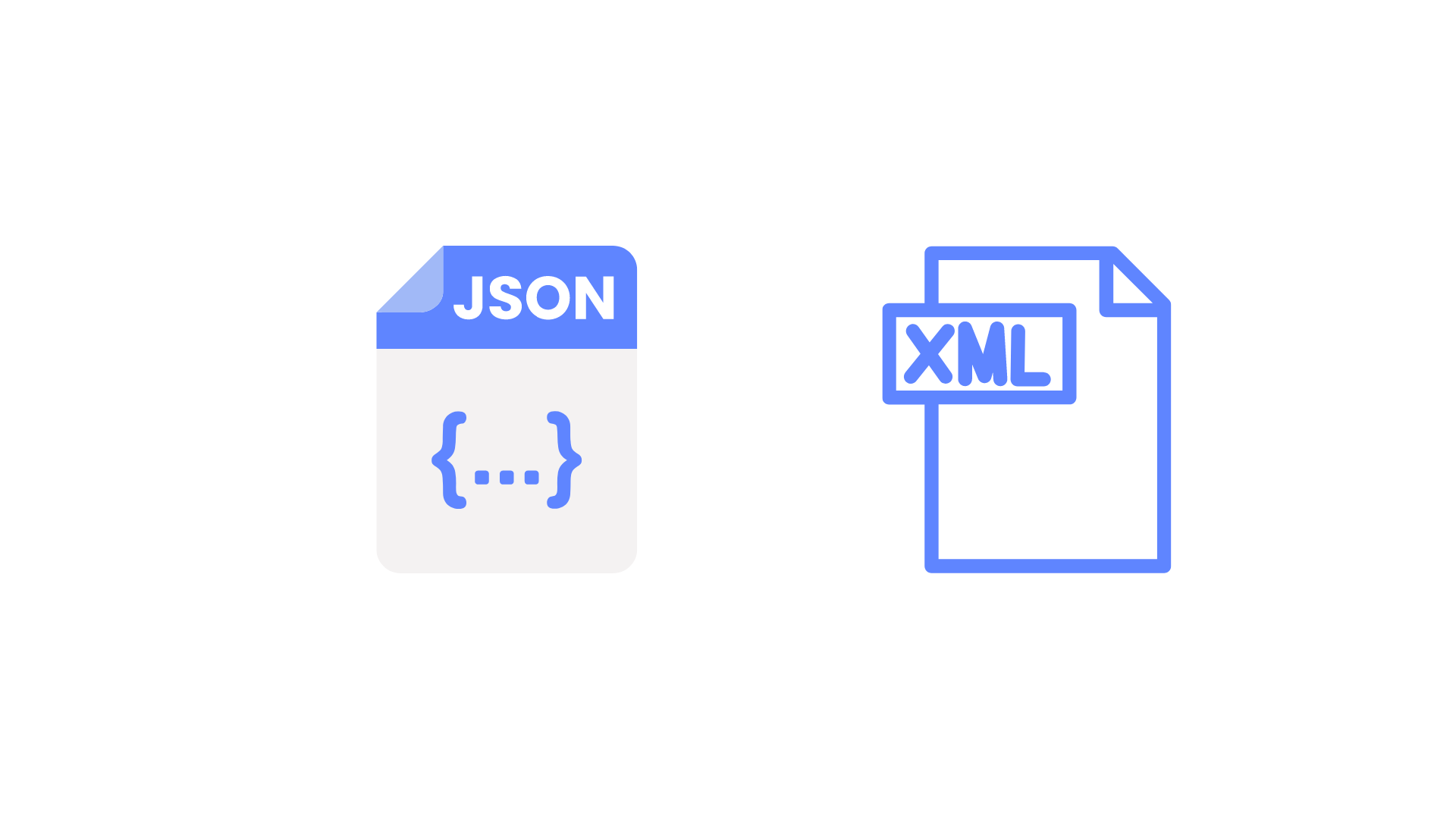 json and xml