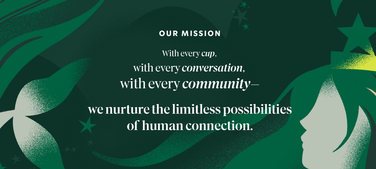 Starbucks mission statement