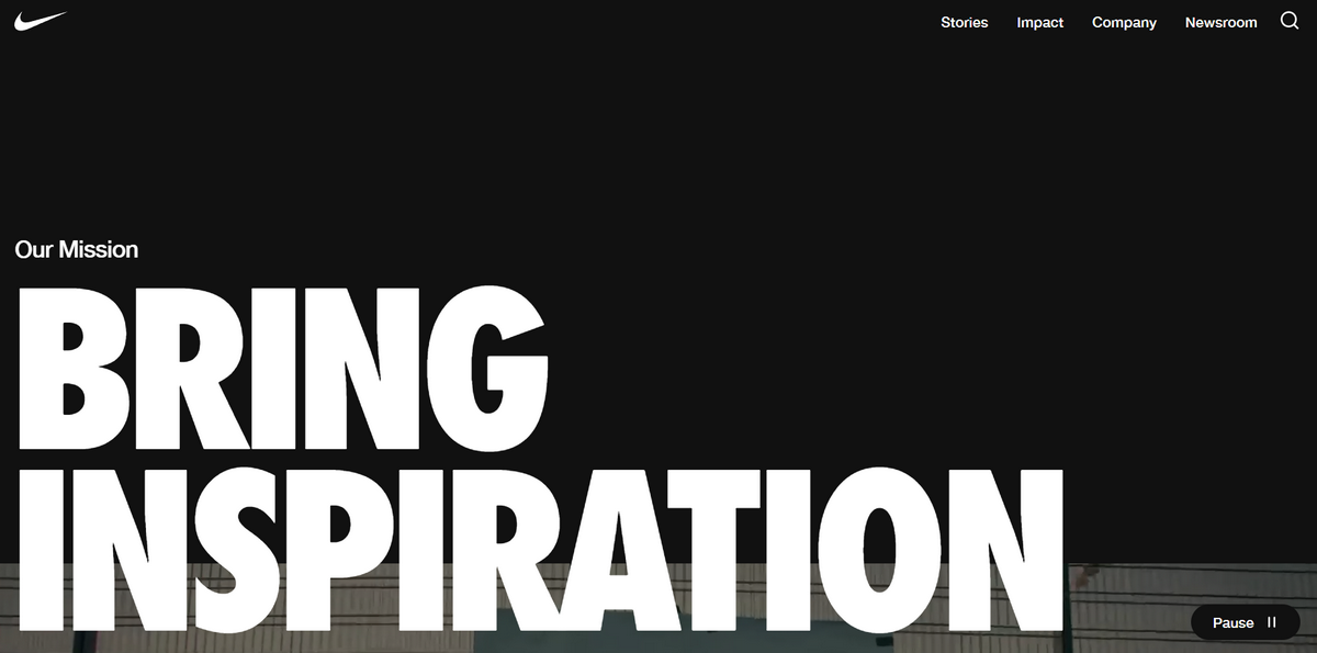 nike mission statement