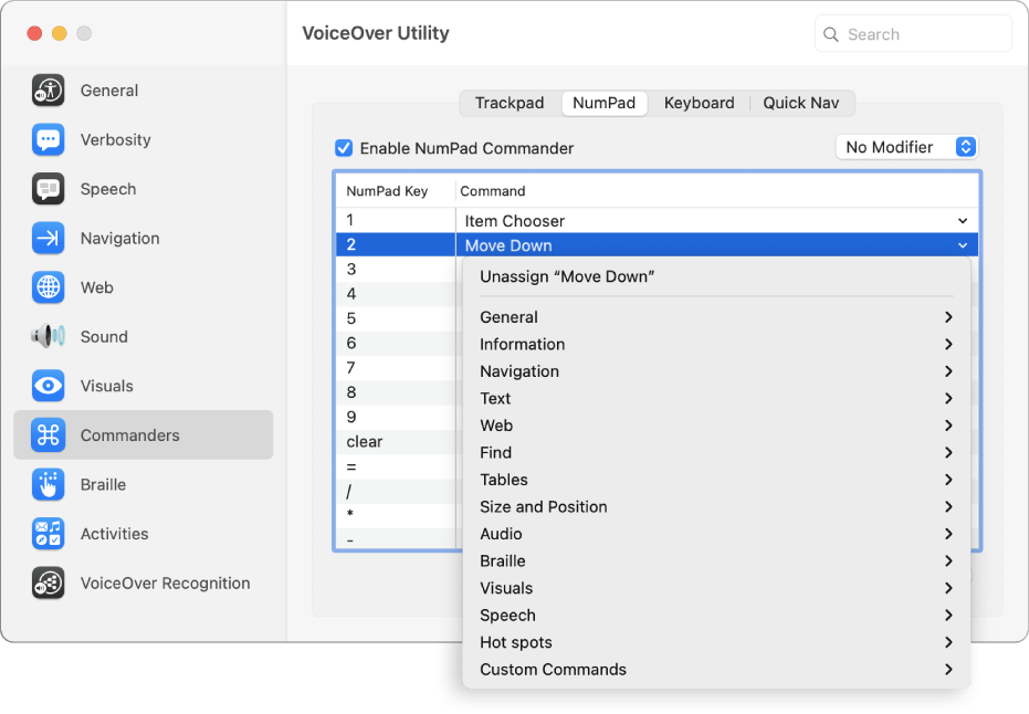 Apple VoiceOver for macOS