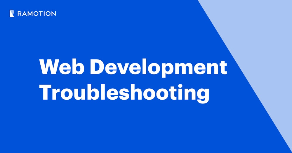 Web Development Troubleshooting: Debugging Techniques | Ramotion ...