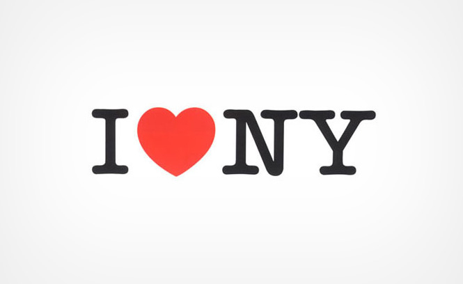 Logo of I Love New York containing the heart icon