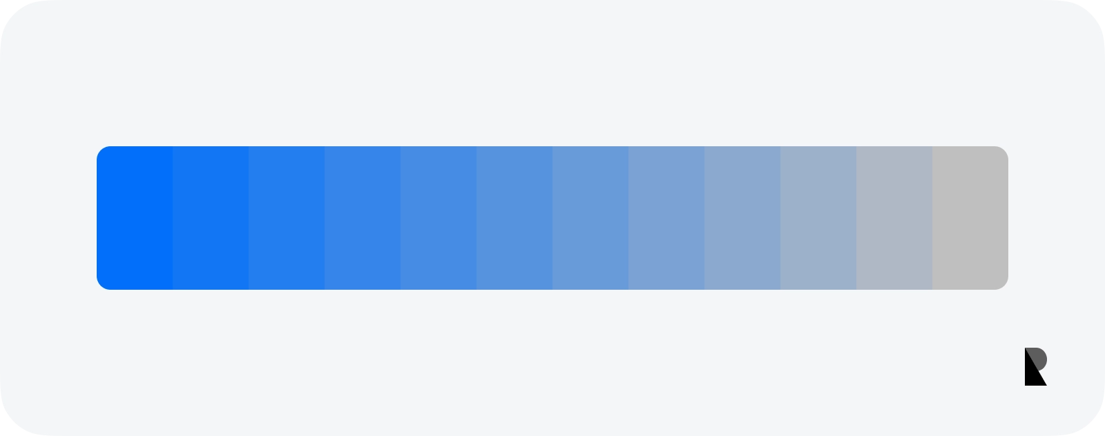 Tone color palette