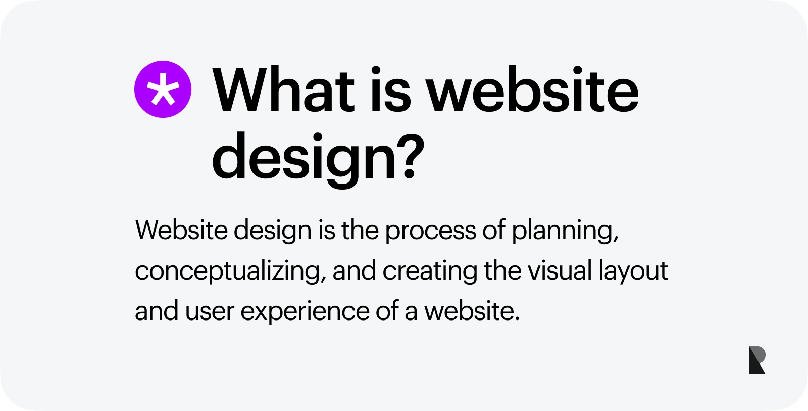 what is website design