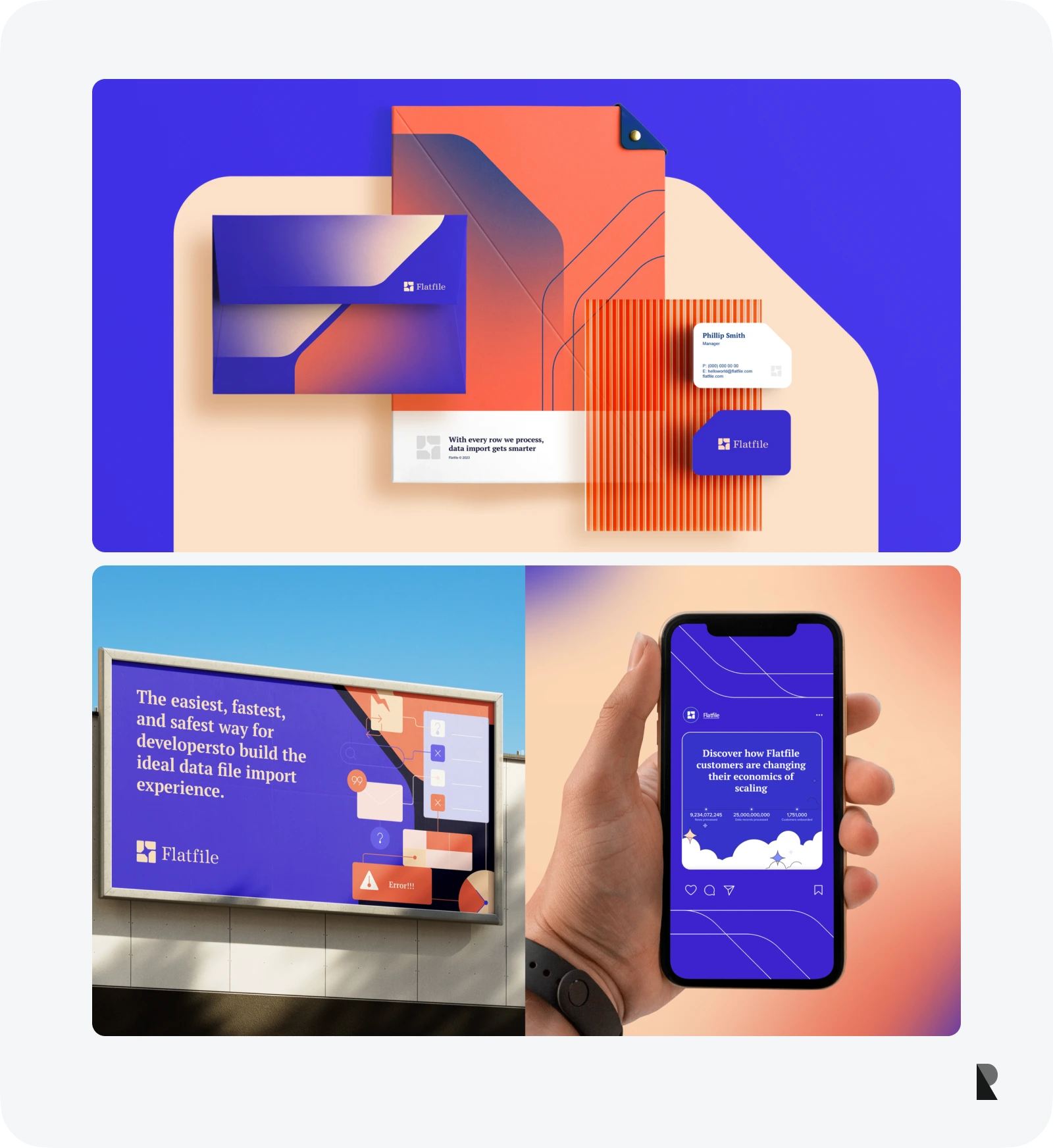 Flatfile SaaS Branding Example