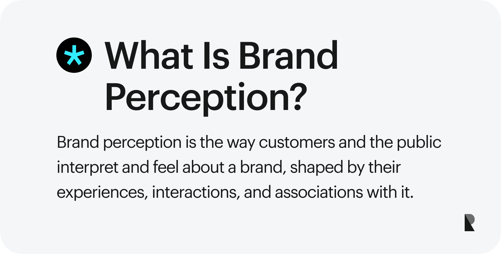 what is brand perception
