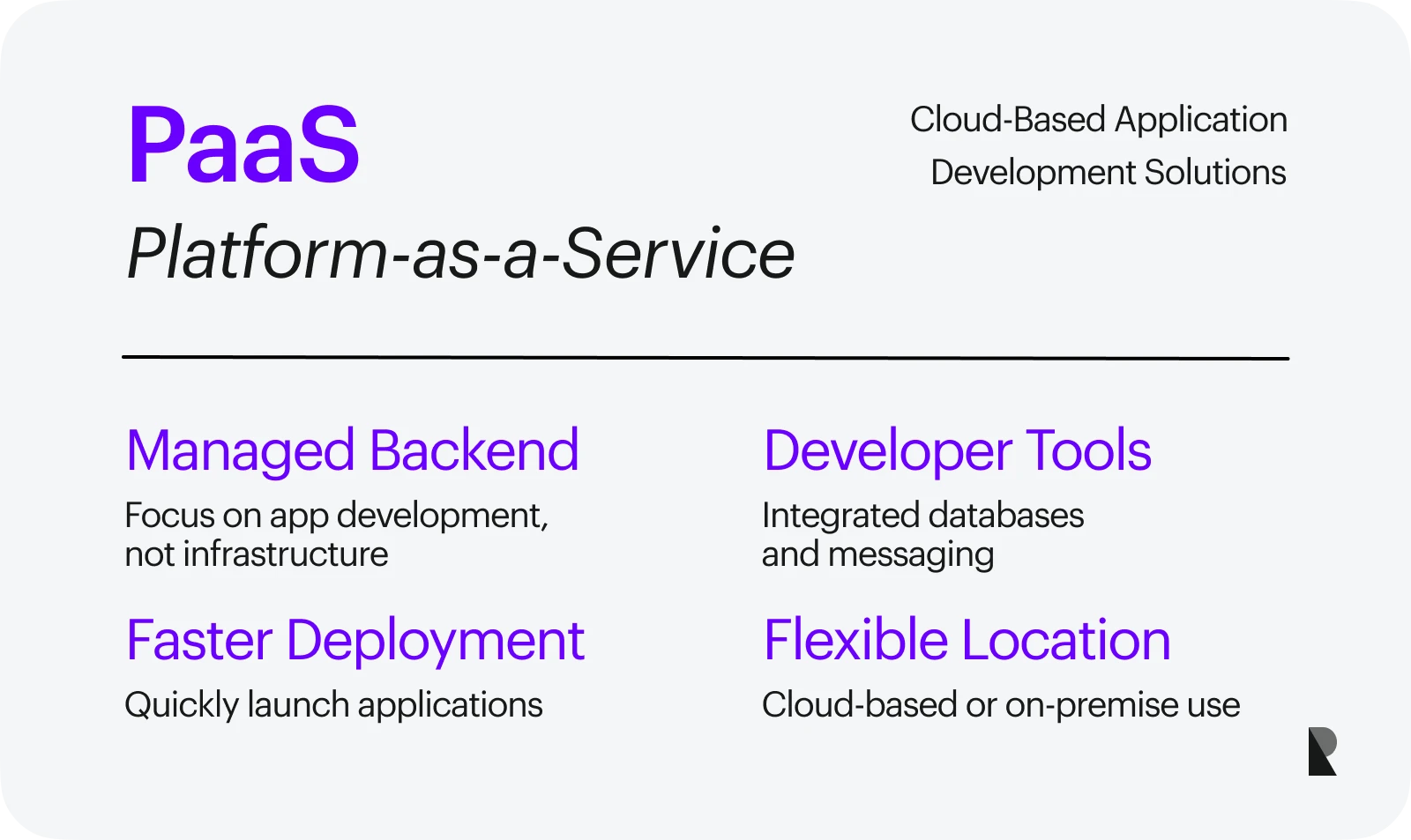 PaaS benefits