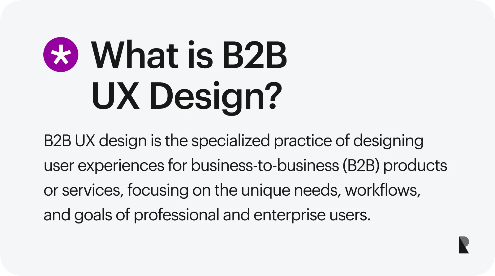 What is B2B Ux Design?