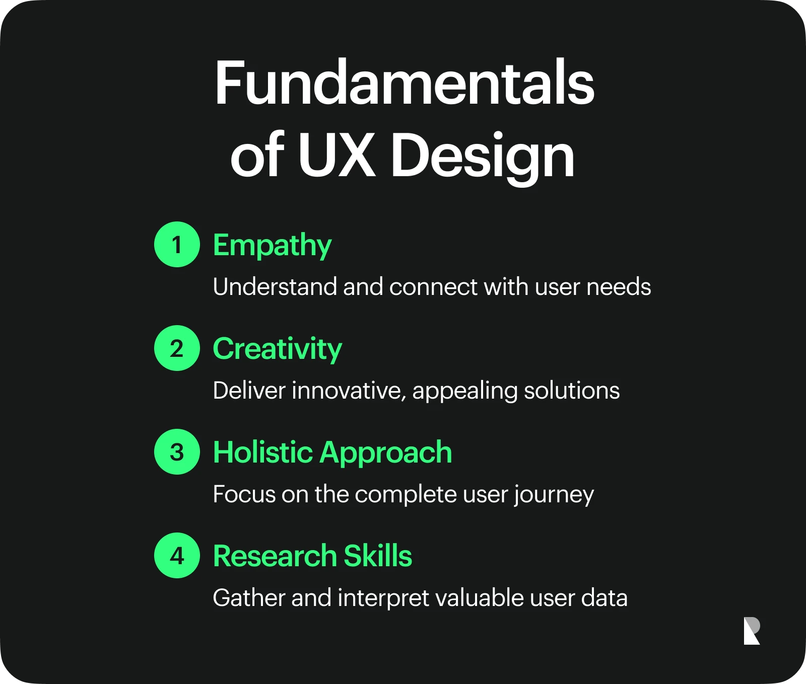 UX design fundamentals