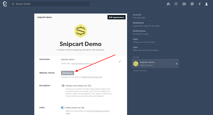 tumblr-edit-theme-cart-injection