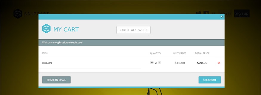 Customizing Snipcart to Reflect the Style of Your Website