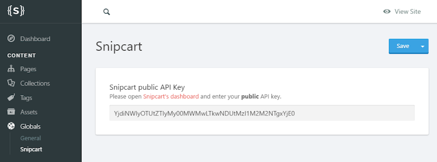 Integrating E-Commerce on Statamic Flat File CMS - Snipcart