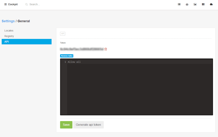 cockpit-cms-api-token