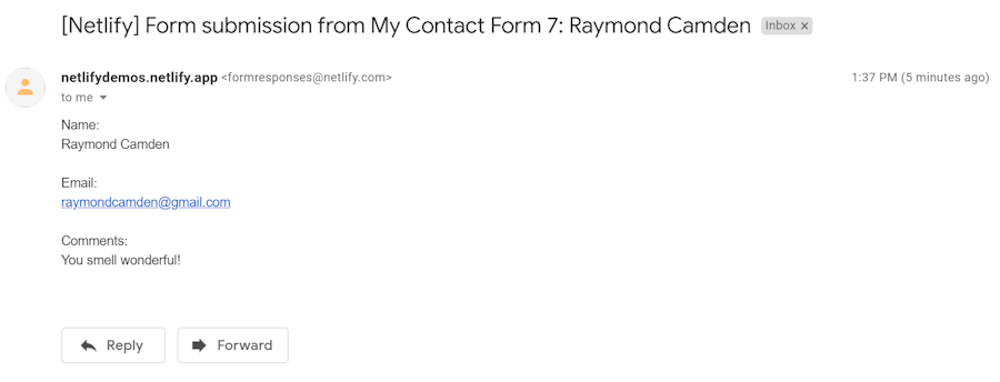 email-form-result