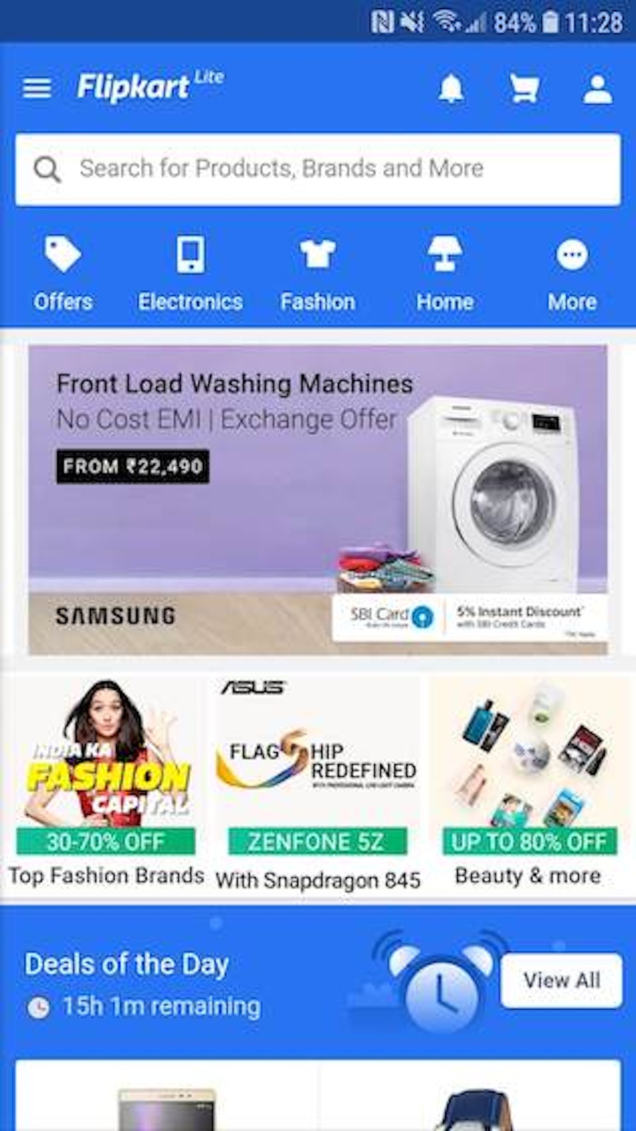 PWA E-Commerce Example Flipkart Lite