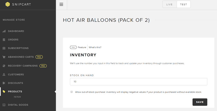 ecommerce-inventory
