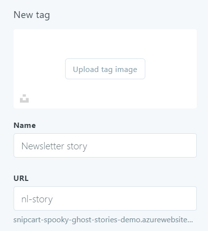 ghost headless cms ghost-demo-new-tag