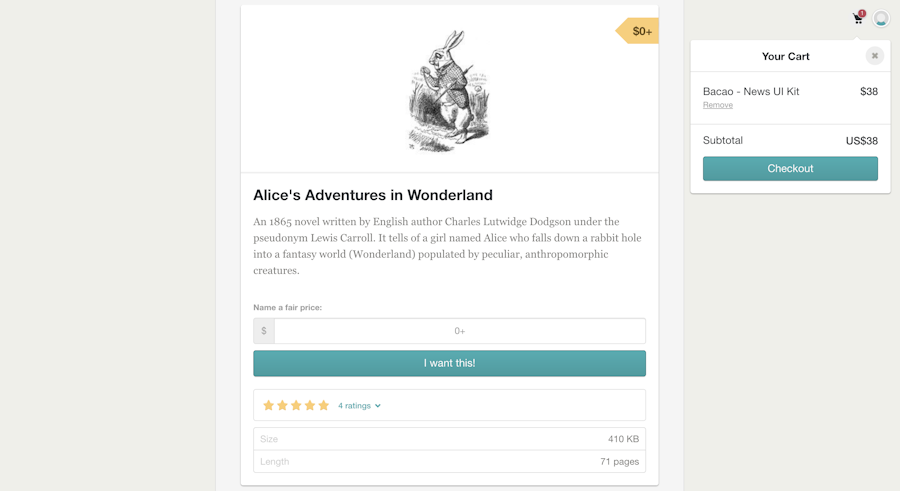 Gumroad Embed example