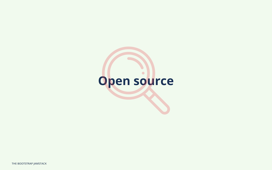 Open source first