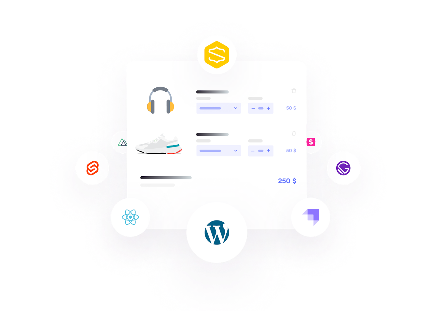 Illustration of e-commerce integrations