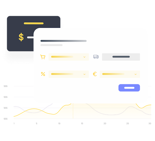 Merchant dashboard illustrations