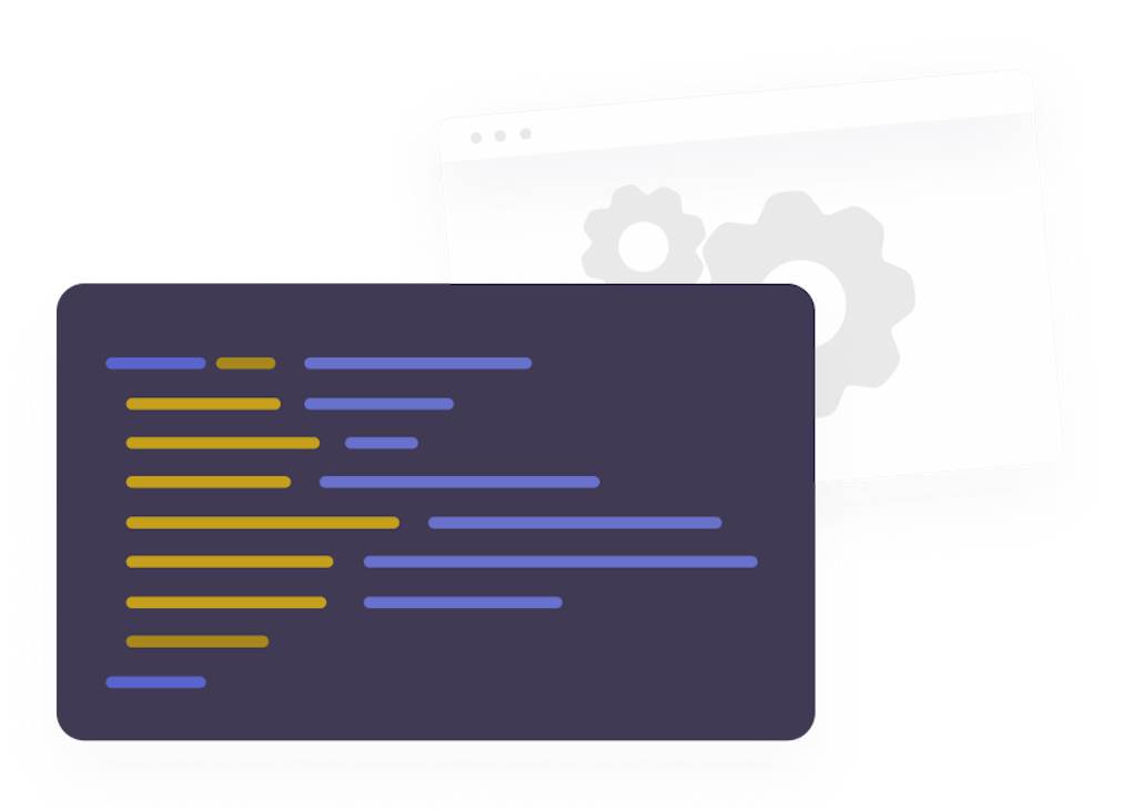 Illustration of sample SDK code using our API