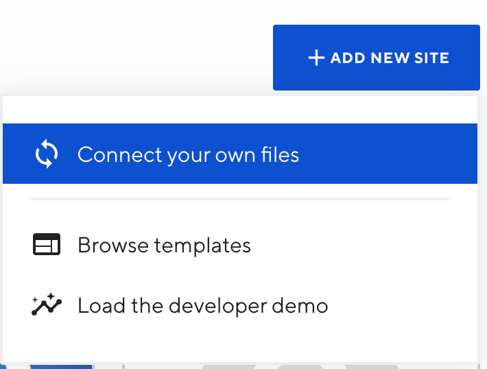 Connect your own file in CloudCannon