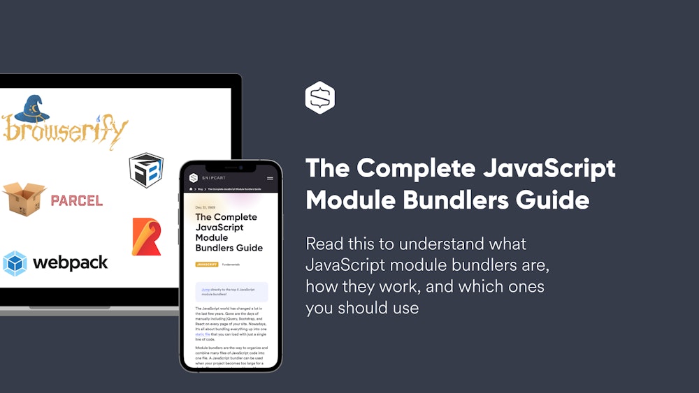 JavaScript Bundlers: In-Depth Guide - Snipcart