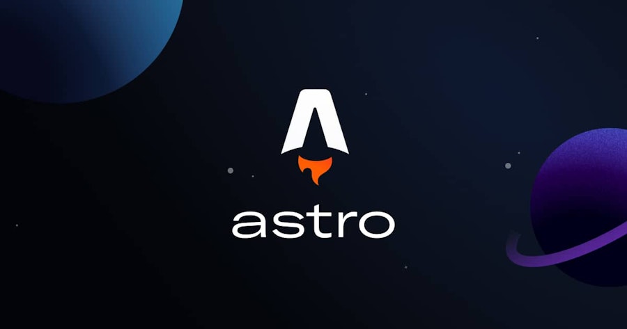Astro.build banner