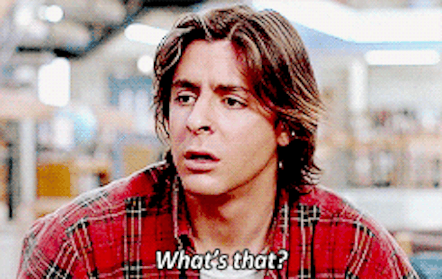 Men asking what is that?