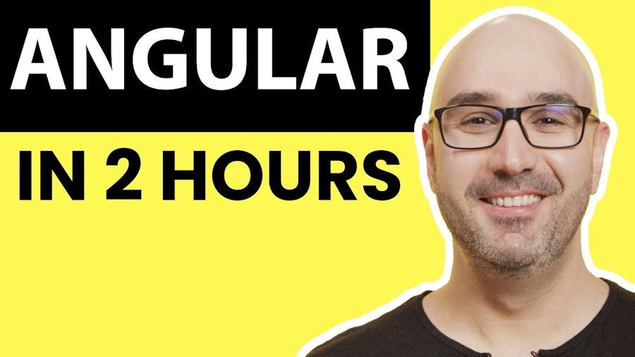 Angular in 2 hours tutorial thumbnail
