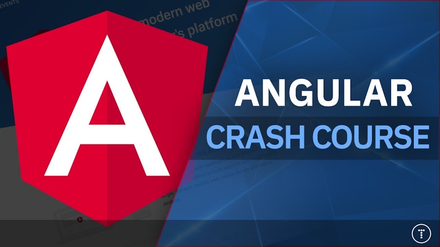 Angular Crash Course tutorial thumbnail