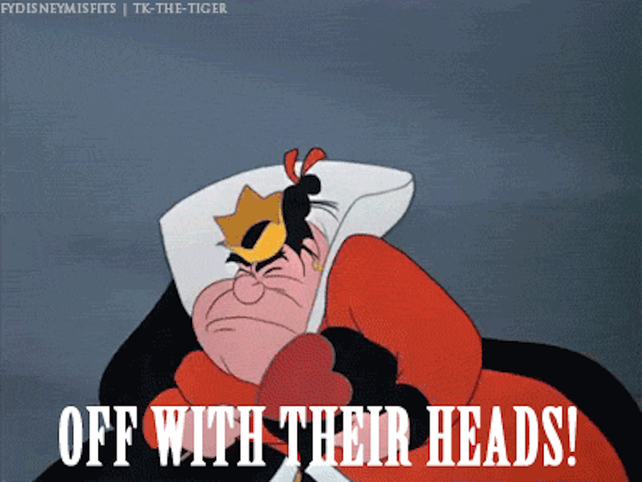 off with their heads alice in wonderland gif 