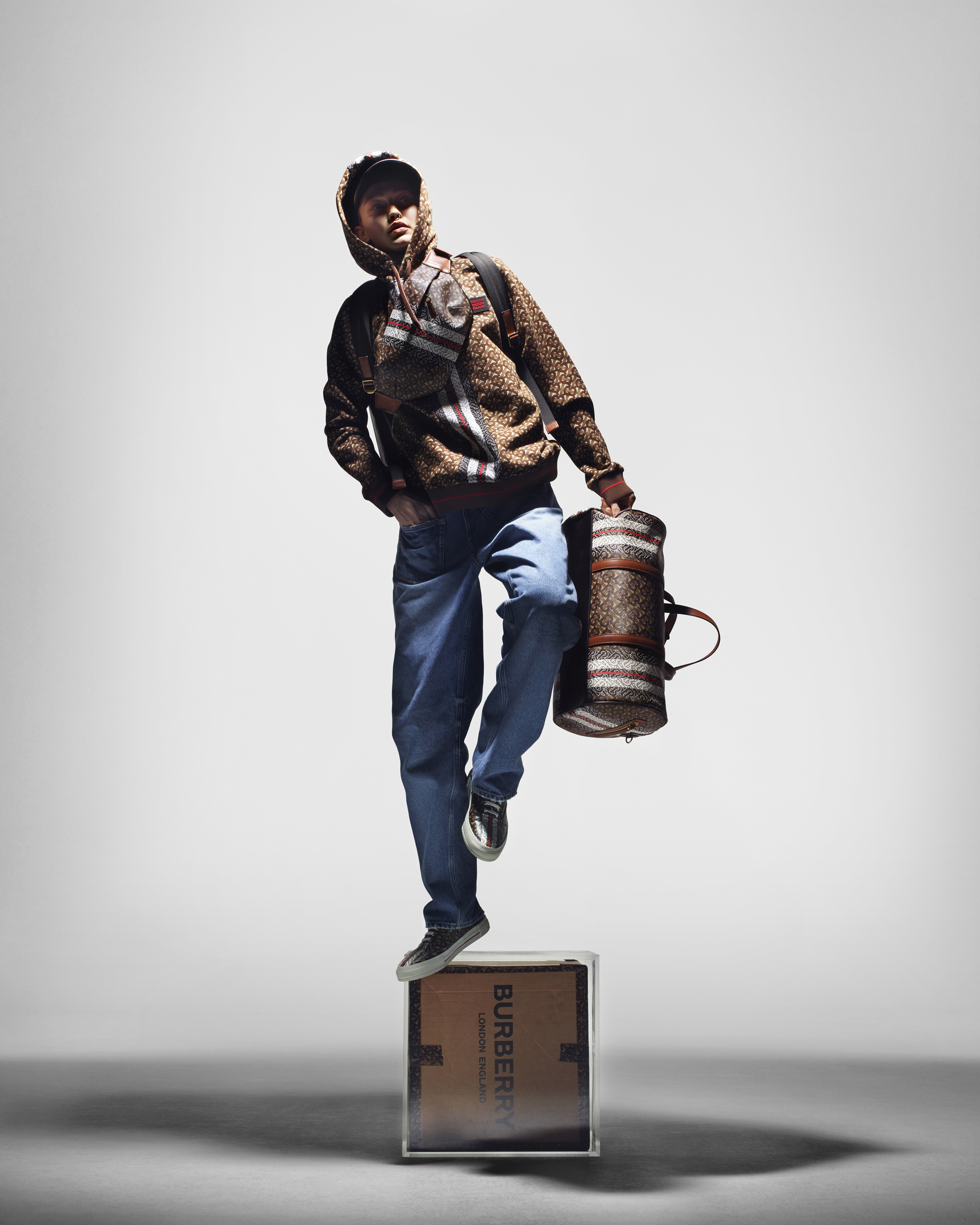 burberry monogram campaign