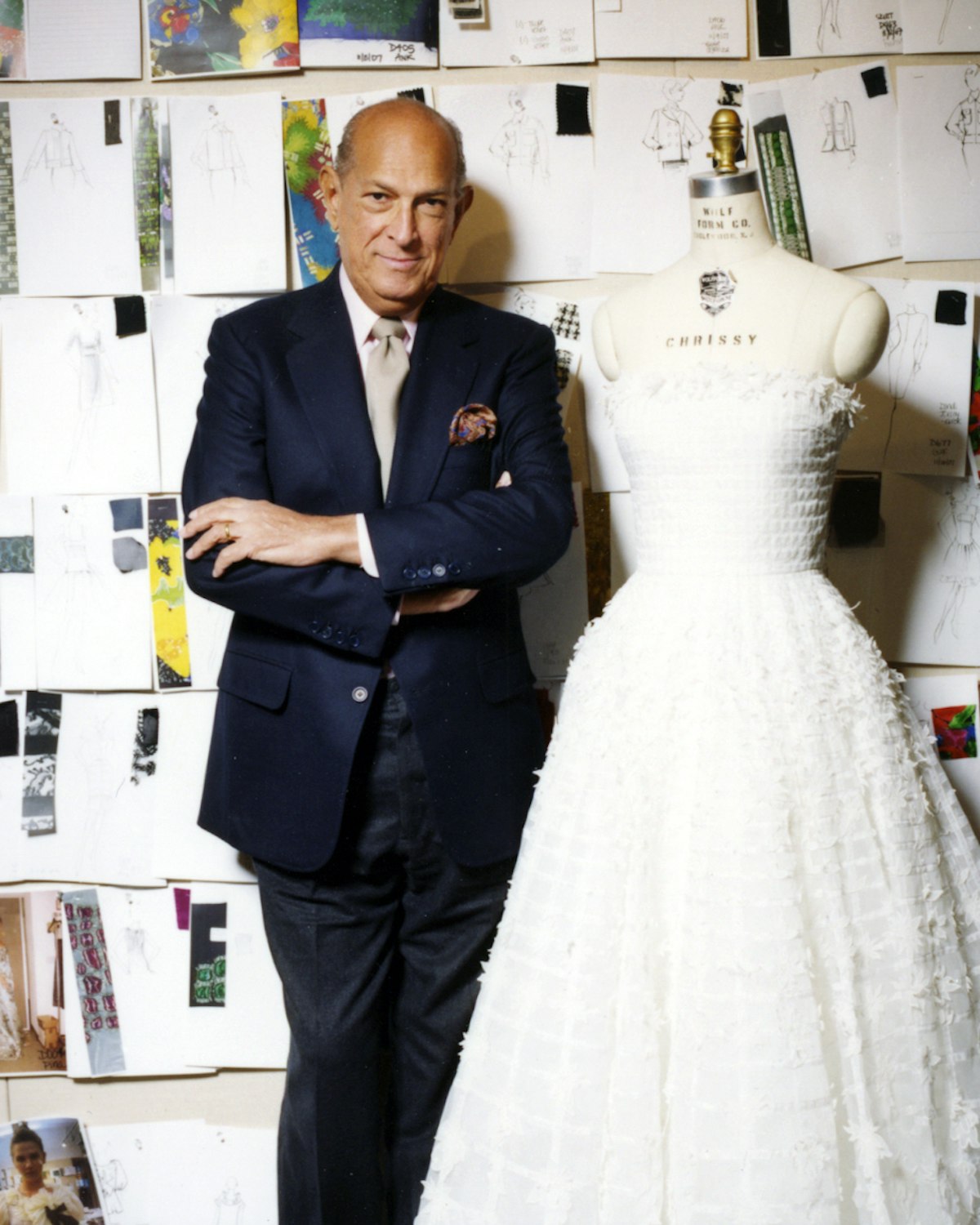 Oscar de la Renta: el maestro del vestido de novia